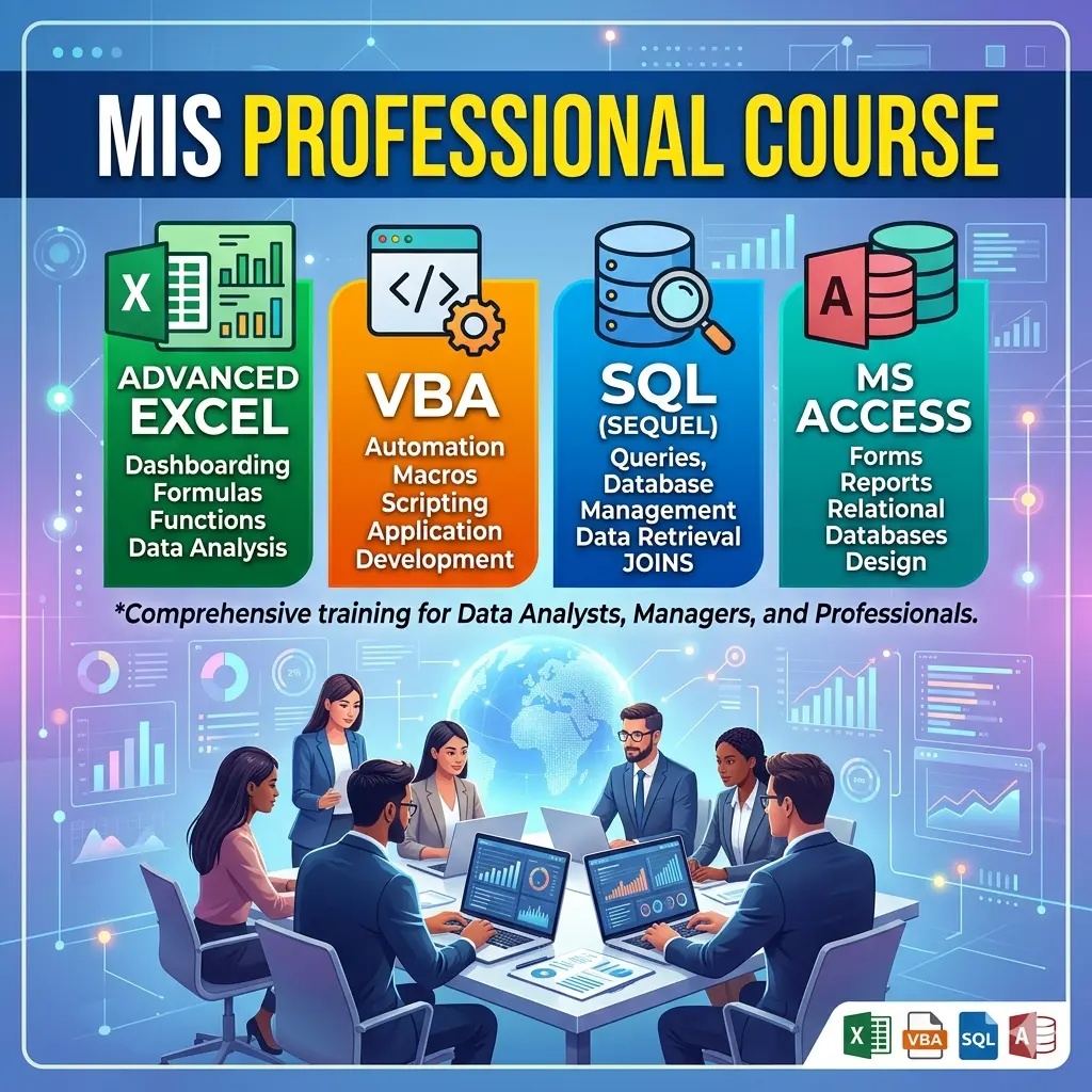 MIS Training (Classroom Program) – Excel, VBA, Access & SQL
